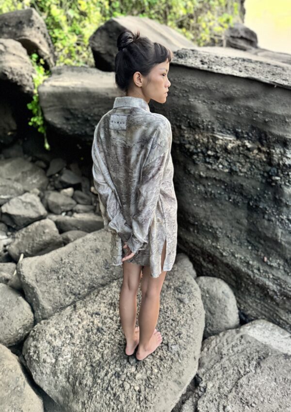 Botanical Mid-Length Shirt - immagine 6