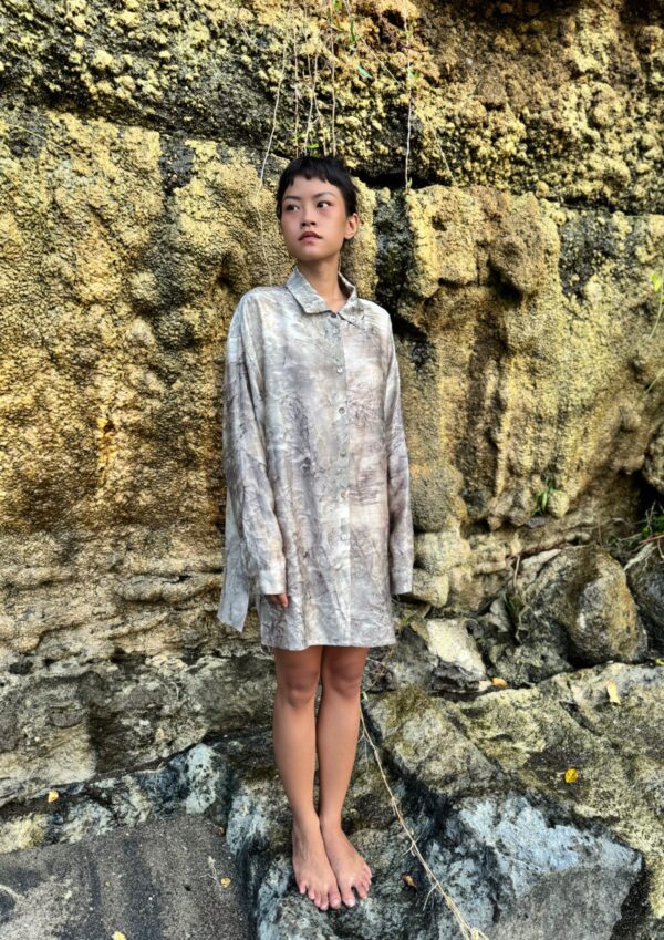 Botanical Mid-Length Shirt - immagine 7