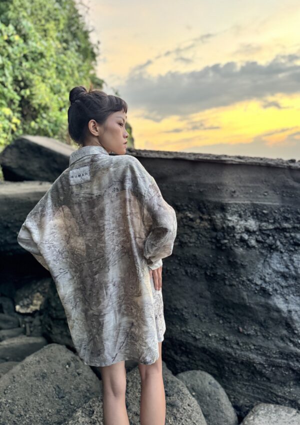 Botanical Mid-Length Shirt - immagine 8