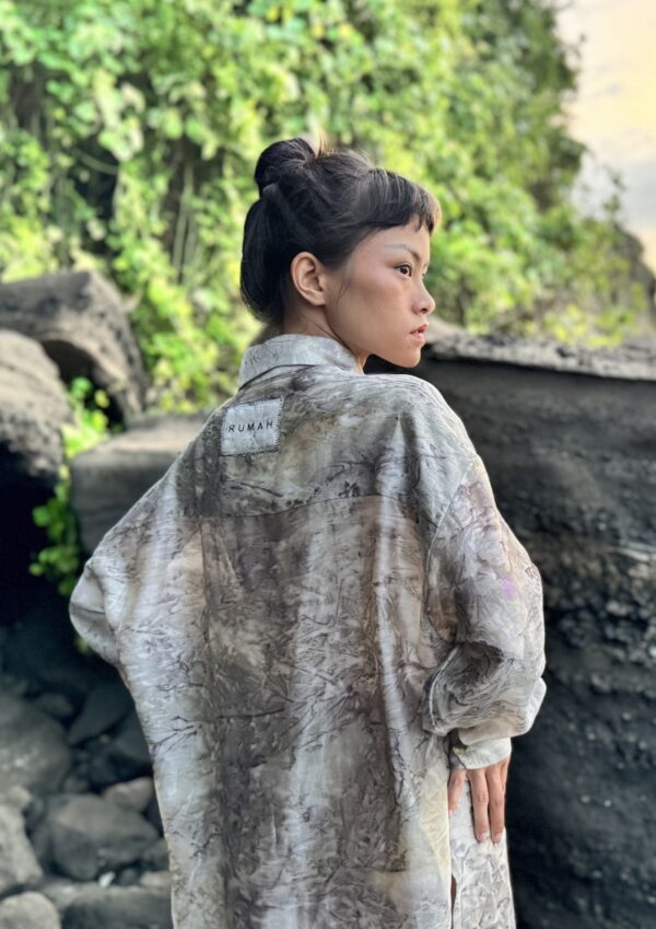 Botanical Mid-Length Shirt