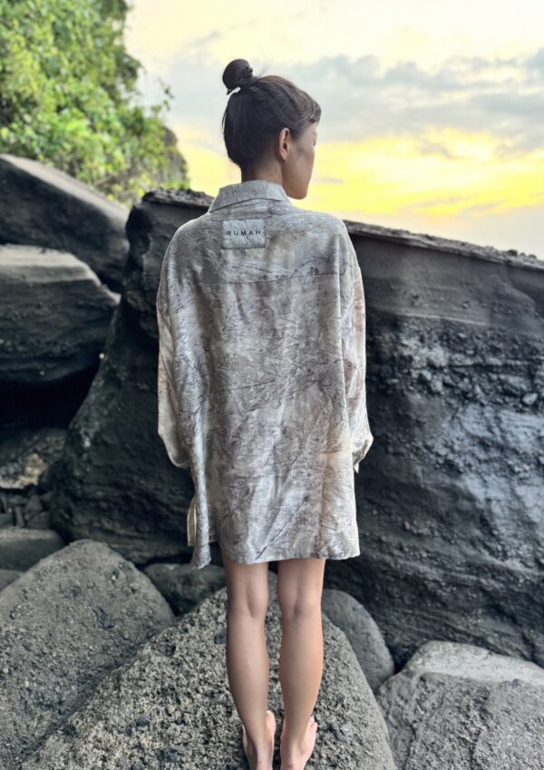 Botanical Mid-Length Shirt - immagine 10