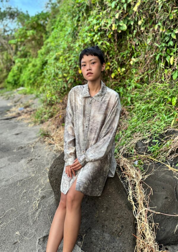 Botanical Mid-Length Shirt - immagine 11