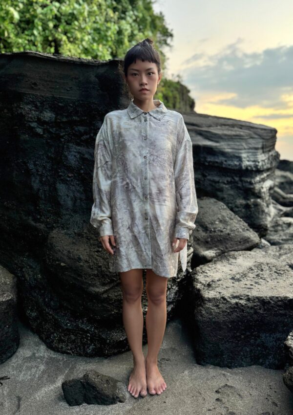Botanical Mid-Length Shirt - immagine 12
